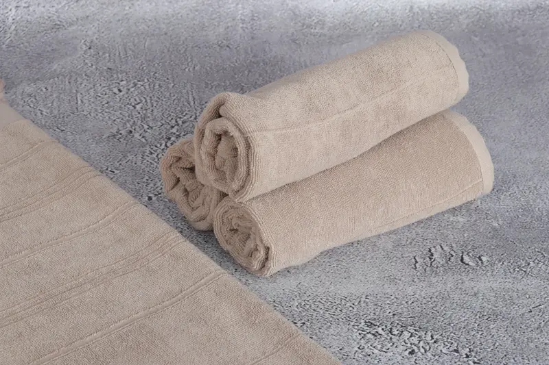 Kişiselleştirilmiş bulaşık havlu, monogramlı el havlu, Noel hediyeleri, monogram yemek havlu, 40x18 pamuklu çizgili karavurlu havlu, kişiselleştirilmiş mutfak havlu - 8