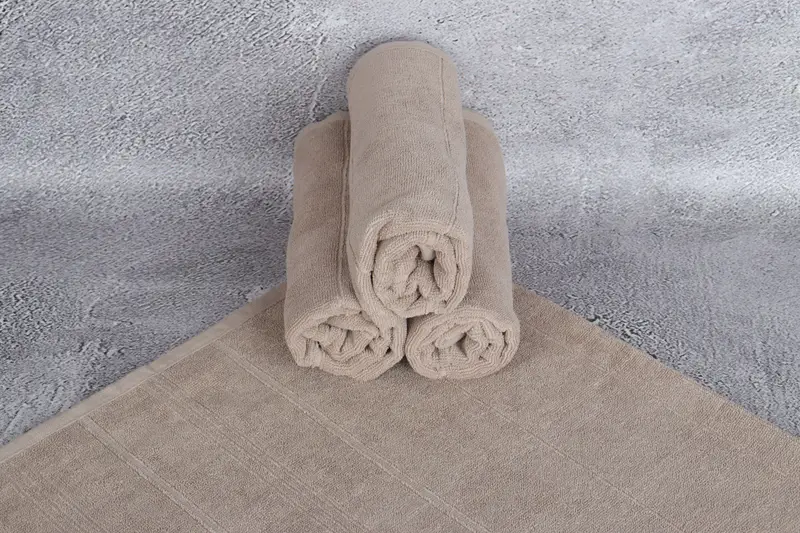 Kişiselleştirilmiş bulaşık havlu, monogramlı el havlu, Noel hediyeleri, monogram yemek havlu, 40x18 pamuklu çizgili karavurlu havlu, kişiselleştirilmiş mutfak havlu - 7