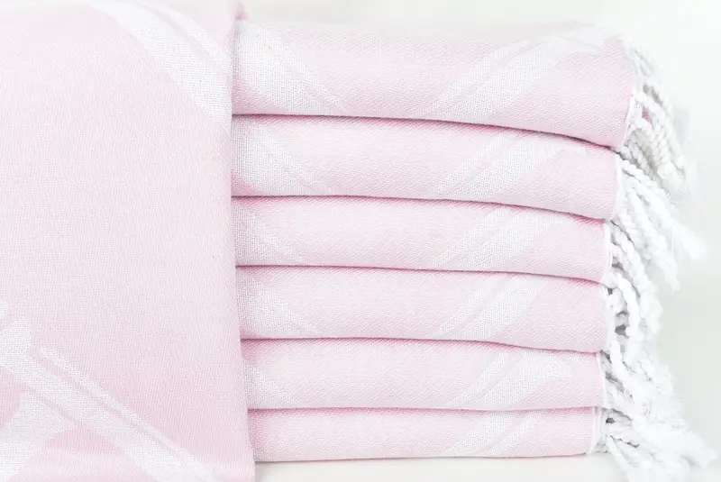 Lightweight Turkish towel, 70x40 Cotton Bamboo Branch Patterned Towel, Bachelorette Gifts, Custom Bath Towel, Sand-resistant towel, Gift Boxes Towel - 3