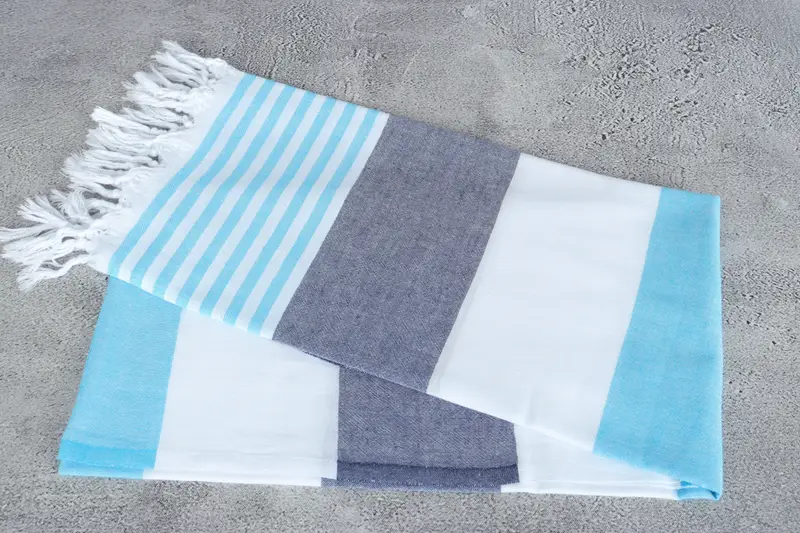 Bachelorette Party Gifts For Bride, 68x32 Cotton Striped Towel, Best Friend Gift, Soft towel, Christmas Gift, Kids Beach Towel, Sand-resistant towel - 6