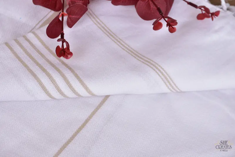 Wedding Gifts Towel, Bachelor Gifts, Summer Gift Ideas, 70x40 Cotton Striped Towel, Best Wedding Gift, Bride Gift, Monogram Turkish Towel - 6