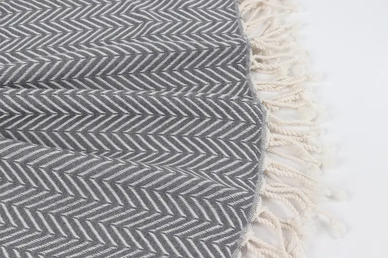 Hammam towel, Lightweight Turkish towel, Gift Boxes Towel, Monogram Turkish Bath Towel, Personalized Towel, 70x40 Cotton Zig zag Towel, Spa Towel - 8