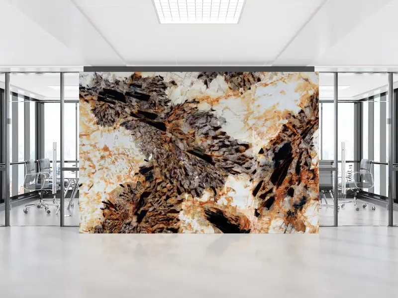 Modern Wall Paper, Custom Wall Paper, , Bright Wall Paper, Modern Wall Poster, Brown And Orange Wall Paper, Abstract Wall Poster, - 3