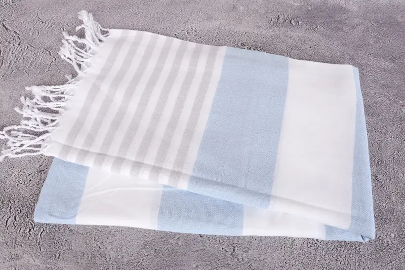 Girls Weekend Getaways Gifts, 70x40 Cotton Striped Towel, Thin towel, Wedding Towel, Spa Gift, Monogrammed Beach Towel, Monogram Beach Towel - 6