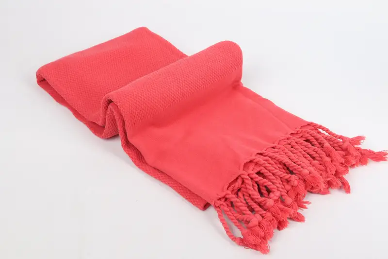 Valentines Day Gift Idea, Cotton towel, Organic towel, 70x32 Cotton Geometric Stonewashed Towel, Monogram Turkish Bath Towel, Personalized Towel - 6