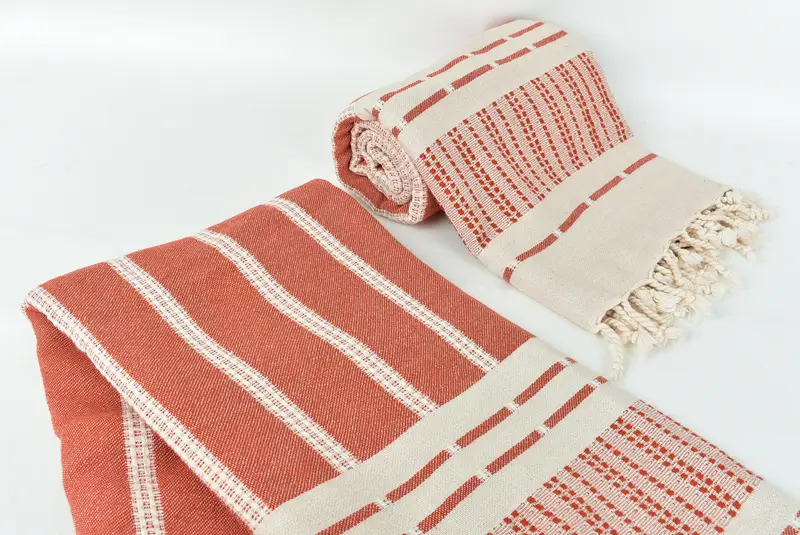 Family Gift, Arizona Bachelorette Party Favors, Gifts For Him, Thin towel, Quick-dry peshtemal, Beach Towel Monogram, 68x36 Cotton Striped Towel - 5