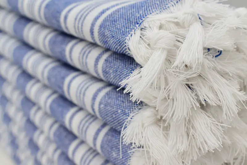 70x40 Cotton Striped Towel, Housewarming Gift, Scarf Towel, Beach Theme Wedding Gift, Bridal Shower Favor, Absorbent towel, Bachelorette Party Gifts - 5