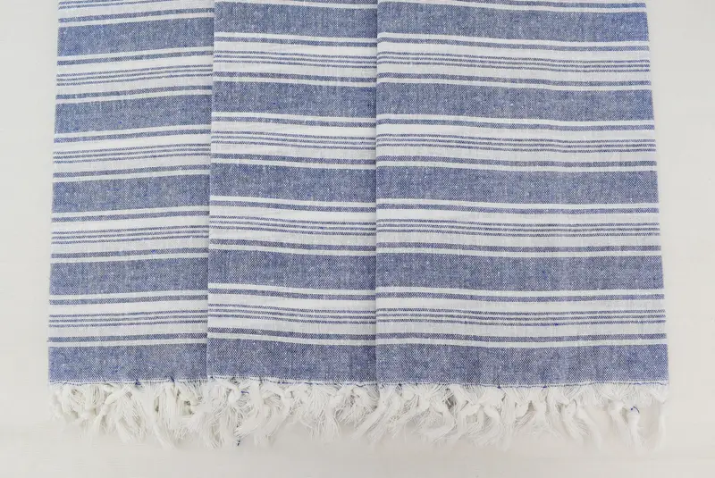 70x40 Cotton Striped Towel, Housewarming Gift, Scarf Towel, Beach Theme Wedding Gift, Bridal Shower Favor, Absorbent towel, Bachelorette Party Gifts - 7