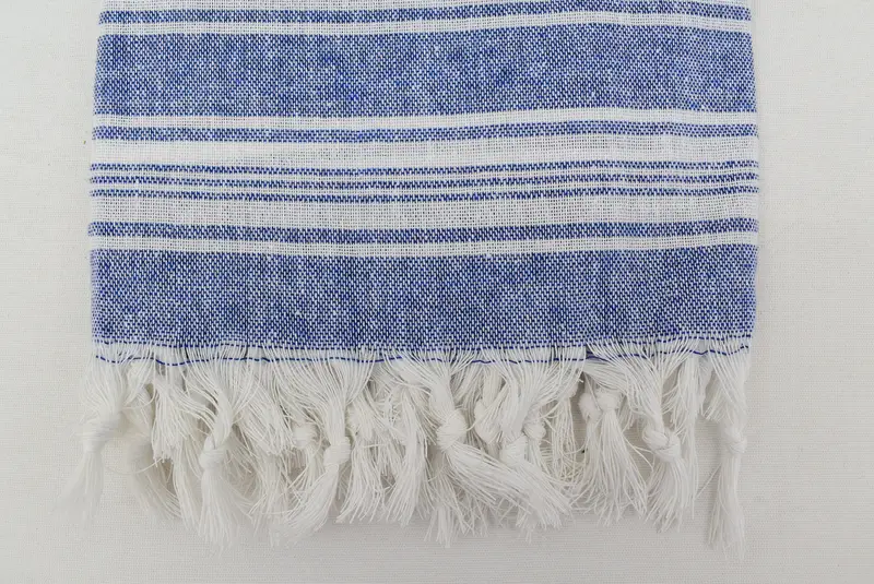 70x40 Cotton Striped Towel, Housewarming Gift, Scarf Towel, Beach Theme Wedding Gift, Bridal Shower Favor, Absorbent towel, Bachelorette Party Gifts - 3