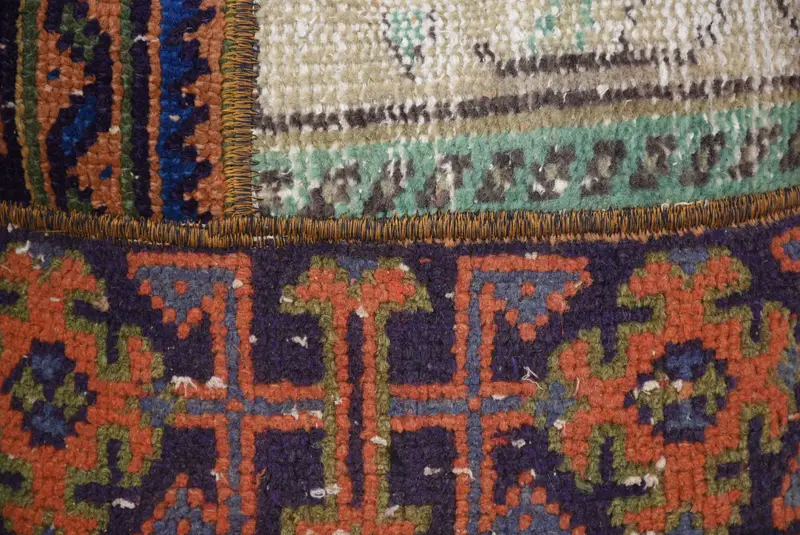 Boho Pillow, Ethnical Kilim Rug Pillow, Designer Throw Pillow Case, Pillow Case, Throw Kilim Pillow, 16x16 Orange Cushion - 3