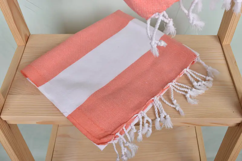 40x24 Cotton Striped Towel, Turkish Hand Towel, Organic Tea Towel, Valentines Day Gift, Gifts For Him, Turkish Tea Towel, Personalized Dish Towel - 5