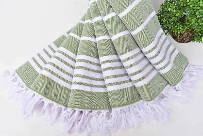 Bachelorette Gifts, Wedding Hand Made Gift, Turkish Hand Towel, Holiday Towel, 40x20 Cotton Zig zag Towel, Turkish Tea Towel, Monogrammed Hand Towel - 4