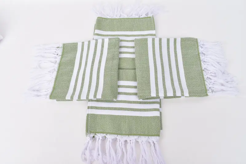 Bachelorette Gifts, Wedding Hand Made Gift, Turkish Hand Towel, Holiday Towel, 40x20 Cotton Zig zag Towel, Turkish Tea Towel, Monogrammed Hand Towel - 6
