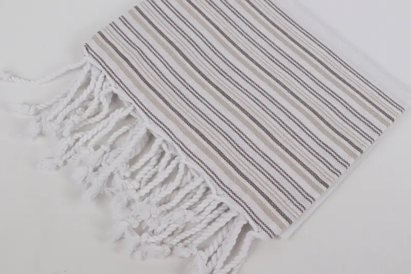 Towel With Name, Wedding Favors, Bachelor Bachelorette Party Favors, Family Gift, Gift For Her, 70x40 Cotton Striped Towel, Wedding Anniversary Gift - 7