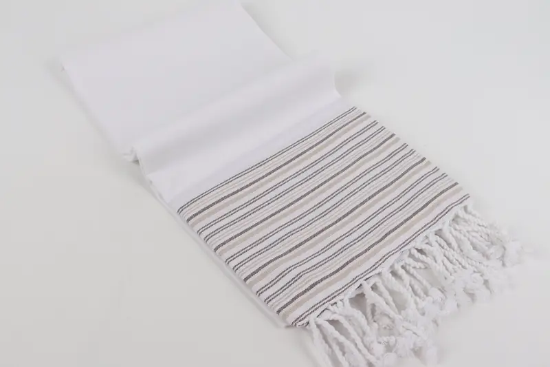 Towel With Name, Wedding Favors, Bachelor Bachelorette Party Favors, Family Gift, Gift For Her, 70x40 Cotton Striped Towel, Wedding Anniversary Gift - 6