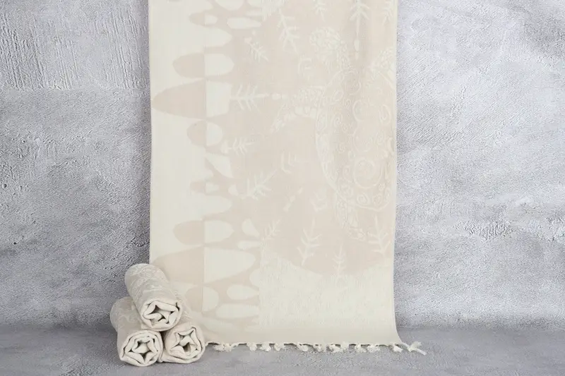 Bride Gift, Bachelorette Party Gifts For Bride, Bathroom Towels, Custom Hand Towel, 36x18 Cotton Turtle Design Towel, Turkish Towel Hand Towel - 1