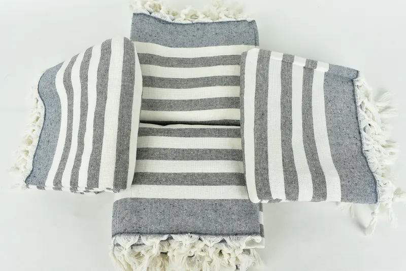 68x40 Cotton Striped Terry Towel, Bachelorette Party Items, Custom Gifts, Pool Towels, Wedding Gift, Bridal Shower Gift, Lightweight Turkish towel - 6