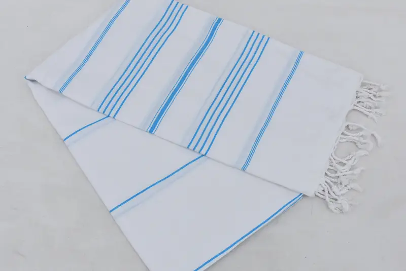 Guest Towel, Absorbent towel, Absorbent Turkish towel, Organic Turkish towel, 70x40 Cotton Striped Towel, House Warming Gift, Monogram Towels - 4