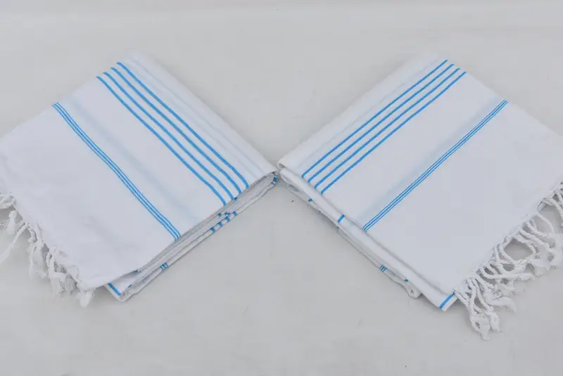 Guest Towel, Absorbent towel, Absorbent Turkish towel, Organic Turkish towel, 70x40 Cotton Striped Towel, House Warming Gift, Monogram Towels - 6