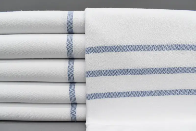 Bachelorette Party Gifts Bridesmaids, Gift For Him, House Warming Gift, Turkish Towel USA, Custom Bath Towel, 70x40 Cotton Striped Towel - 1