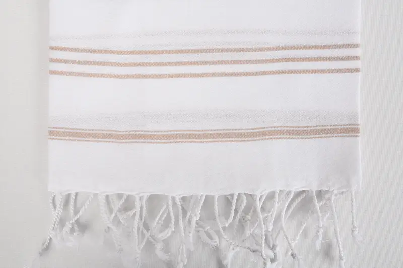 Personalized Kitchen Towel, Valentines Day Gift Idea, 40x24 Cotton Striped Towel, Monogrammed Hand Towel, Personalized Dish Towel, Organic Tea Towel - 3