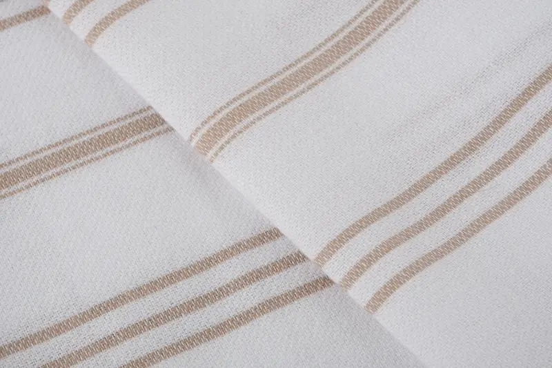 Personalized Kitchen Towel, Valentines Day Gift Idea, 40x24 Cotton Striped Towel, Monogrammed Hand Towel, Personalized Dish Towel, Organic Tea Towel - 4