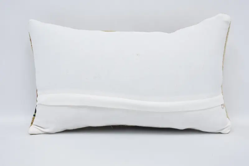 Interior Designer Pillow, Pillow for Sofa, Cushion Case, Antique Pillows, Decorative Bolster Pillow Sham, 12x20 Beige Pillow Case - 6