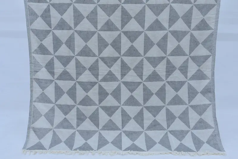Custom Wedding Gift From Bridesmaid, Bachelorette Party Gifts, 70x40 Cotton Geometric Towel, Peshtemal Towel, Gift Boxes Towel, Turkish hand towel - 1