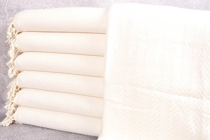 Turkish beach towel, Baby Boy Gift, 70x40 Cotton Zig zag Towel, Friends Beach Towel, Turkish hand towel, Bachelorette Party Gifts Bridesmaids - 1