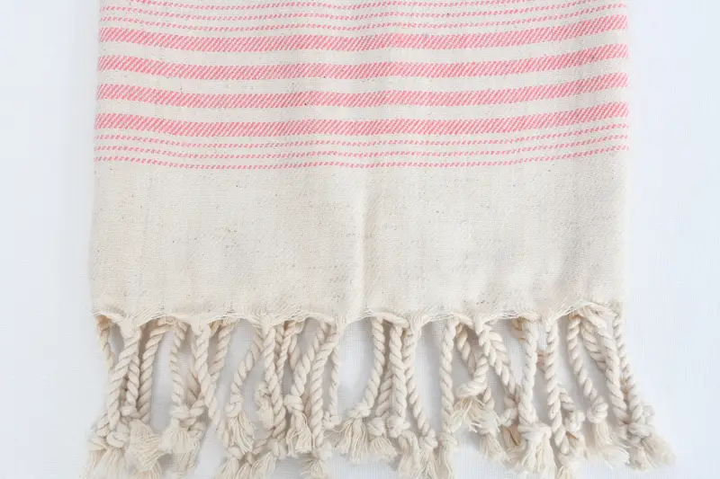 Yaz havlu, Sevgililer Günü Hediyesi, mutfak havlu, kişiselleştirilmiş hediyeler, gelin için düğün günü hediyesi, düğün iyilikleri, 36x18 keten çizgili havlu - 3