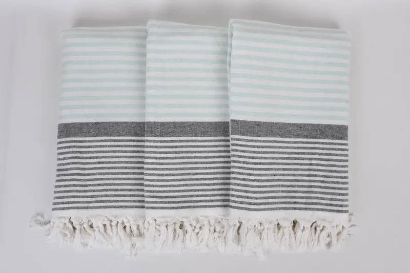 Monogram Towels, Bath towel, 68x40 Cotton Striped Terry Towel, Best Beach Towel, Personalized Beach Towel, Turkish Beach Towel Monogram, Unique Gift - 7