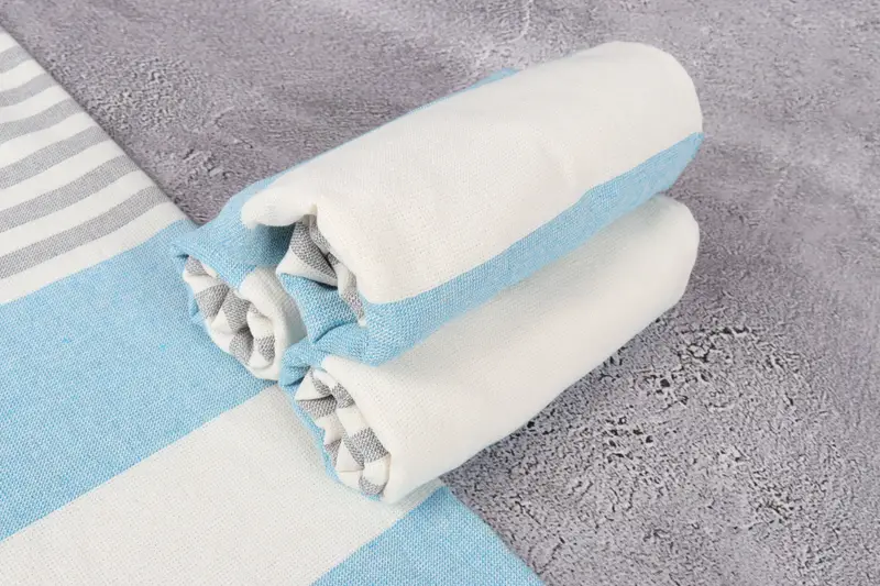 Wedding Gift Kitchen Towel, 36x18 Cotton Striped Terry Towel, Bathroom Towels, Wedding Gift, Turkish Towel Hand Towel, Welcome Wedding Gift - 7