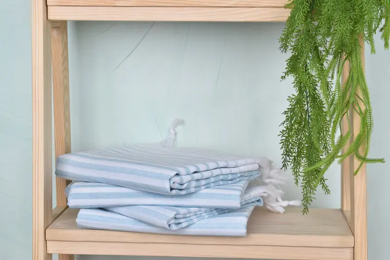 70x40 Baumwollstreifenhandtuch, Peshtemal -Handtuch, Monogramm Beachhandtuch, Brautjungferngefälle, bestes Hochzeitsgeschenk, maßgefertigte Hochzeitsgeschenke, Hauswarming -Geschenk - 7