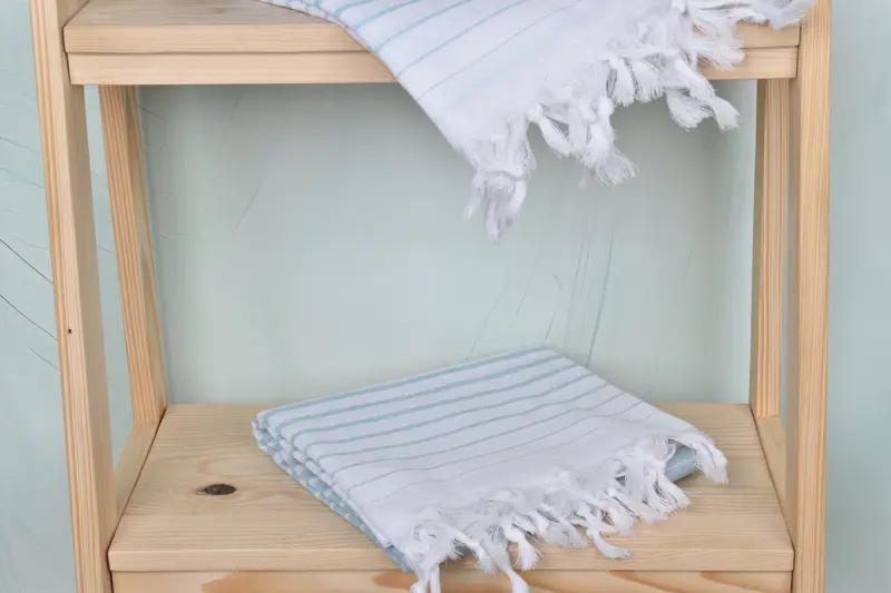 70x40 Baumwollstreifenhandtuch, Peshtemal -Handtuch, Monogramm Beachhandtuch, Brautjungferngefälle, bestes Hochzeitsgeschenk, maßgefertigte Hochzeitsgeschenke, Hauswarming -Geschenk - 5