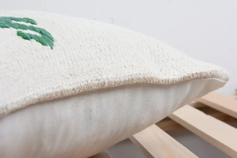 Sustainable Pillow, 16x16 White Pillow Case, Kilim Pillow Cover, Cushion Cover, Turkish Pillow, Aztec Pillow, Throw Kilim Pillow - 7