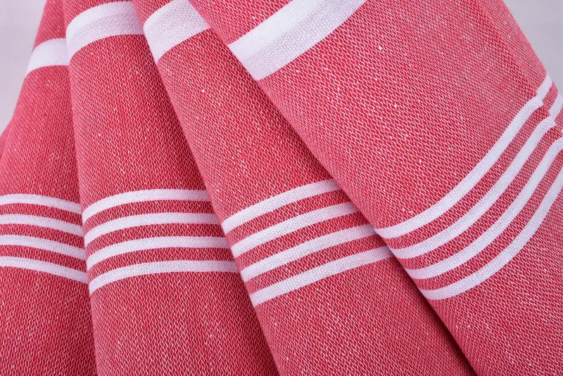 Peshtemal Towel, Beach Wedding Favor, Bridesmaid Proposal Gift, Bridesmaid Gifts, Holiday Towel, Best Friend Gift, 70x40 Cotton Striped Towel - 5