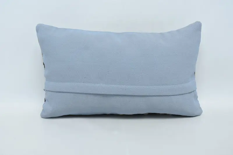 Boho Throw Pillow, Antique Pillows, Vintage Pillow, Home Decor Pillow, Car Pillow Sham, 12x20 Brown Pillow, Cushion Case, Pastel Cushion Cover - 6