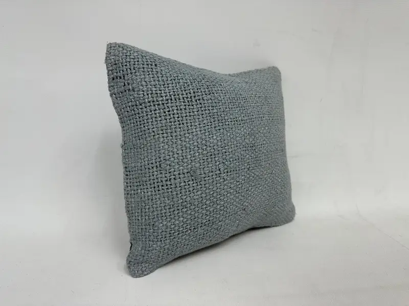 Antique Pillows, Cushion Cover, Boho Pillow, Custom Cushion Case, Handmade Throw Pillow, 12x12 Gray Cushion Cover, Vintage Pillow - 3
