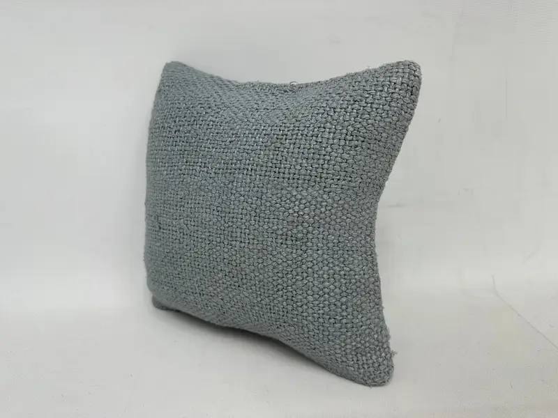 Antique Pillows, Cushion Cover, Boho Pillow, Custom Cushion Case, Handmade Throw Pillow, 12x12 Gray Cushion Cover, Vintage Pillow - 4