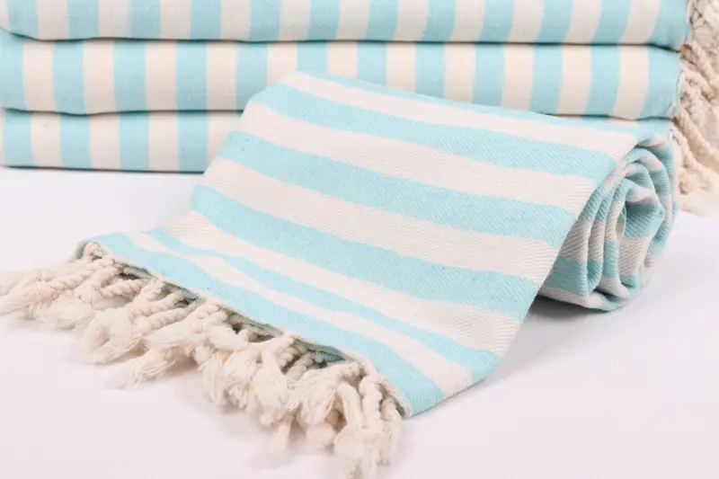 Wedding Favors, Handwoven Turkish bath towel, 80x36 Cotton Striped Towel, Bachelorette Gifts, Beach Towel Gift, Gym Towel, Valentines Day Gift Idea - 4