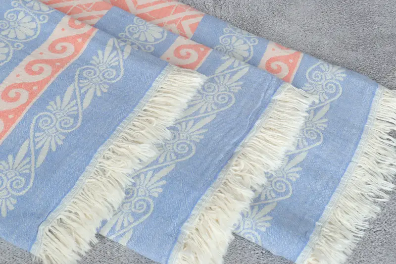 Absorbent towel, Turkish Towel Monogram, Best Friend Gift, 70x36 Cotton Geometric Towel, Personalized Beach Towel, Boyfriend Christmas Gift - 6