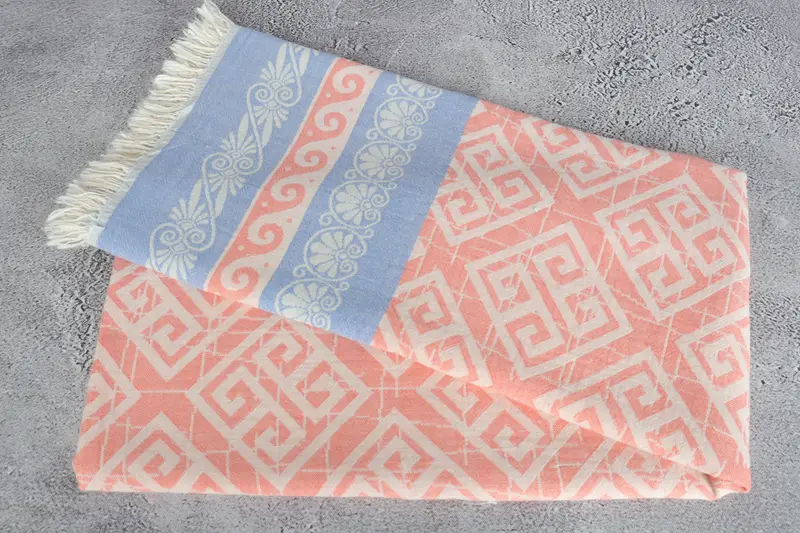 Absorbent towel, Turkish Towel Monogram, Best Friend Gift, 70x36 Cotton Geometric Towel, Personalized Beach Towel, Boyfriend Christmas Gift - 7