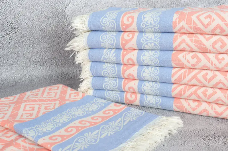 Absorbent towel, Turkish Towel Monogram, Best Friend Gift, 70x36 Cotton Geometric Towel, Personalized Beach Towel, Boyfriend Christmas Gift - 3