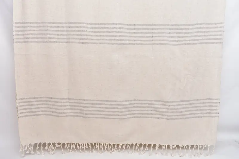 68x36 Cotton Striped Towel, Wedding Hand Made Gift, Pool Towels, Bridesmaid Gift Towel, Unique Gift, Luxury towel, Wedding Favors, Decorative Towel - 8