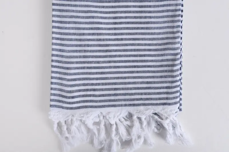 Bridal Shower Gift, Cotton towel, Bath towel, Gift Boxes Towel, 68x36 Cotton Striped Towel, Eco-friendly Turkish towel for home and travel - 3