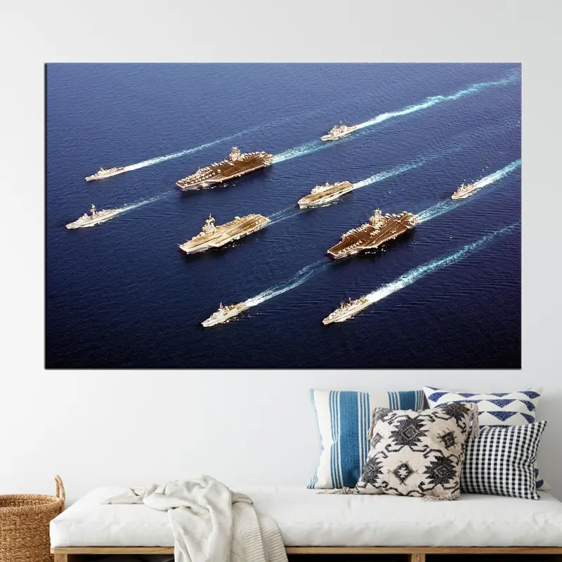 Oceanic Serenity: Printed Canvas Art for Your Coastal Haven