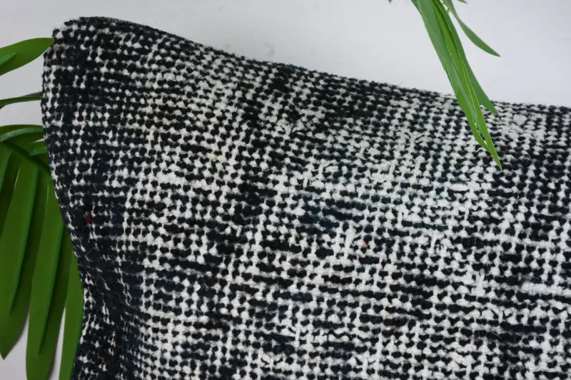 Pillow for Couch, Vintage Kilim Pillow, Pillow Case, 12x36 Blue Cushion Cover, Accent Cushion, Ethnical Kilim Rug Pillow - 2