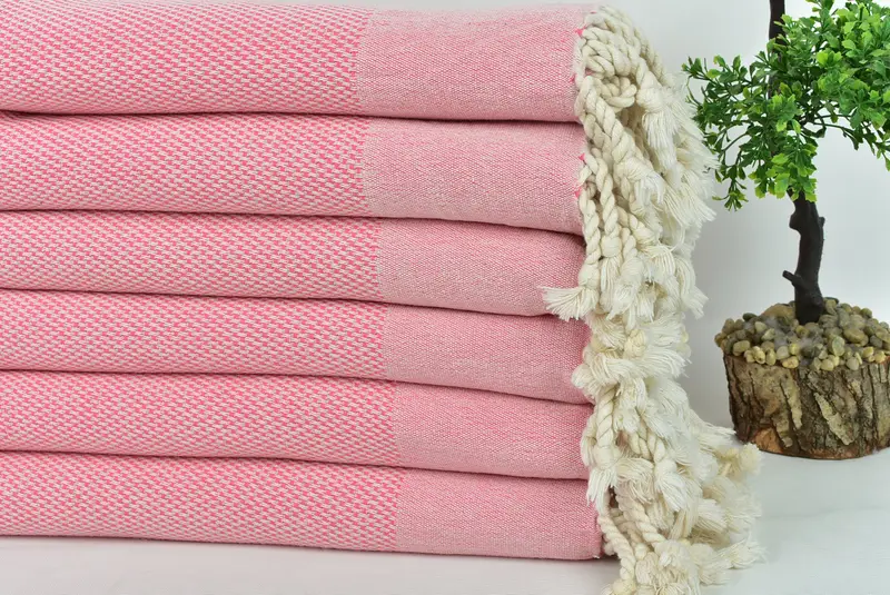 Large Turkish Towel, 70x40 Cotton Geometric Towel, Best Friend Gift, Quick-drying cotton Turkish beach towel, Personalize Gift, Custom Towel - 3