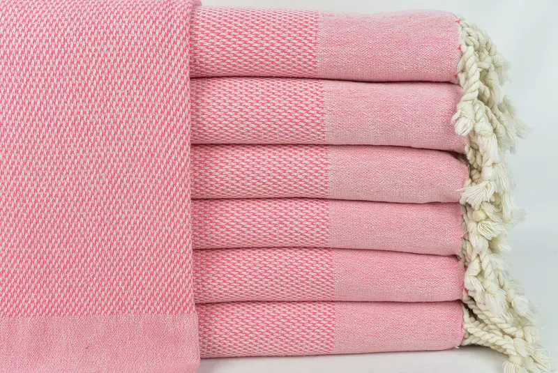 Large Turkish Towel, 70x40 Cotton Geometric Towel, Best Friend Gift, Quick-drying cotton Turkish beach towel, Personalize Gift, Custom Towel - 1