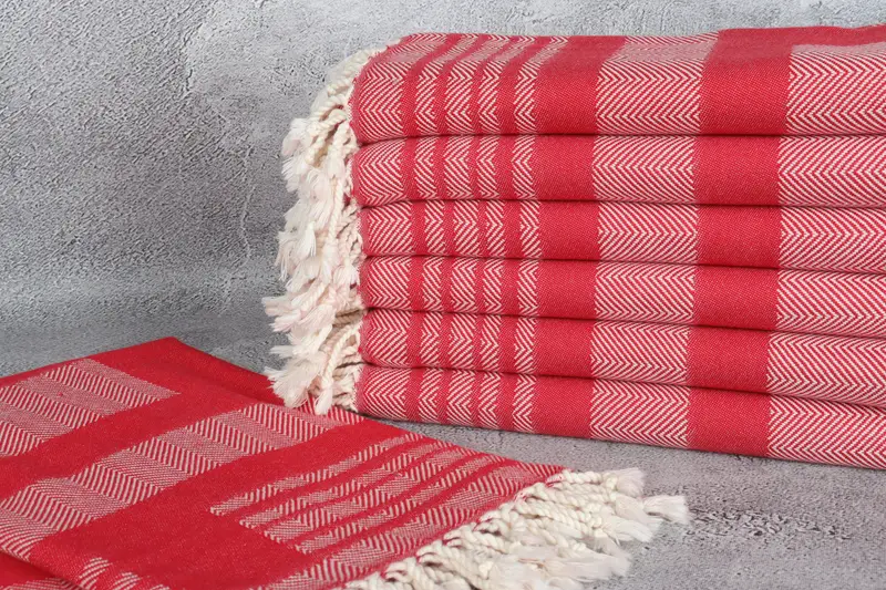 Personalized Turkish Towel, Wedding Gifts Towel, Mother Of The Groom Gift, 68x38 Cotton Chevron Towel, Bachelorette Party Gifts, Bachelor Towel - 3